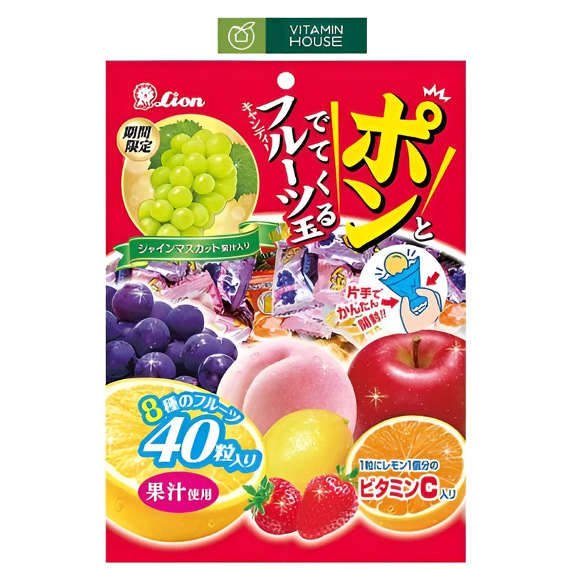 Kẹo Trái Cây Lion Nhật Bản Nhiều Vị Thơm Ngon