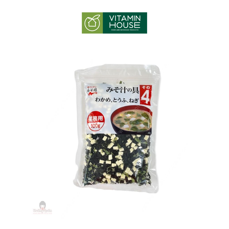 Rong Biển Đậu Hủ Sấy Khô Nagatanien Nhật Gói 100g