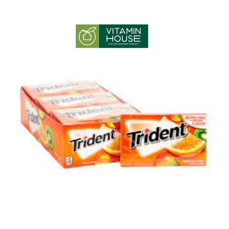 Kẹo Gum Trident Mỹ Vị Trái cây