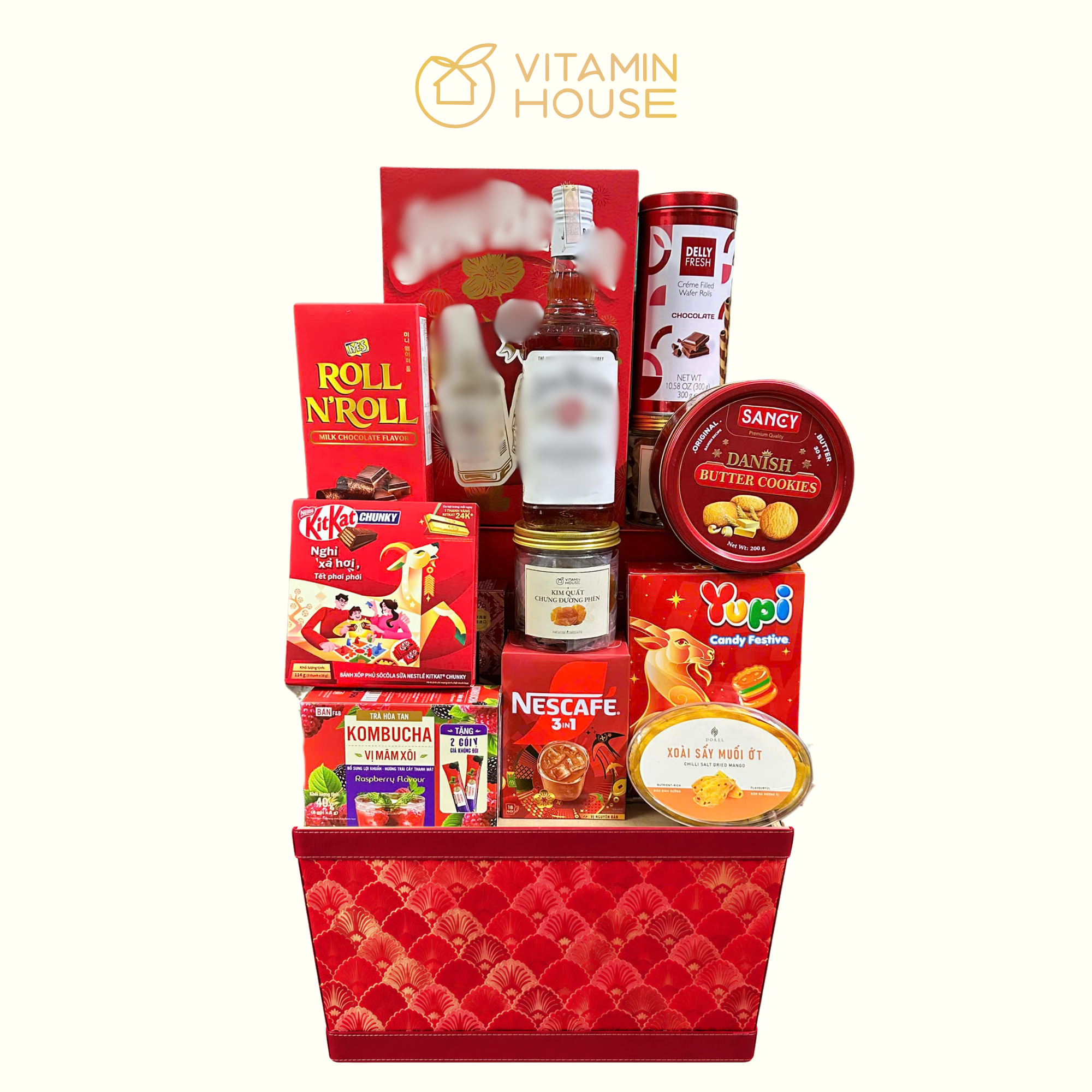 Giỏ Quà Tết Khai Xuân Đại Cát 01 Vitamin House