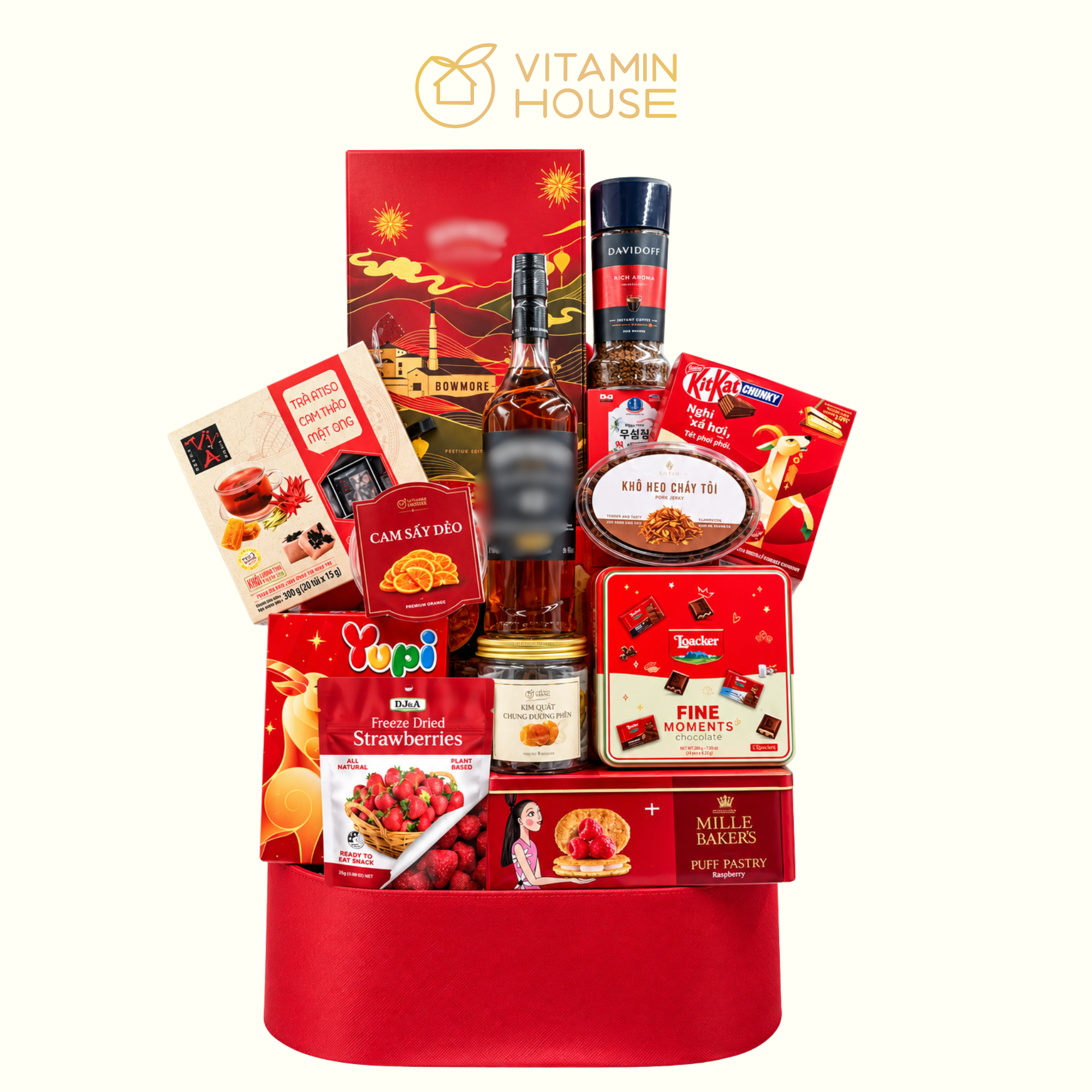 Giỏ Quà Tết Khai Xuân Đại Cát 06 Vitamin House
