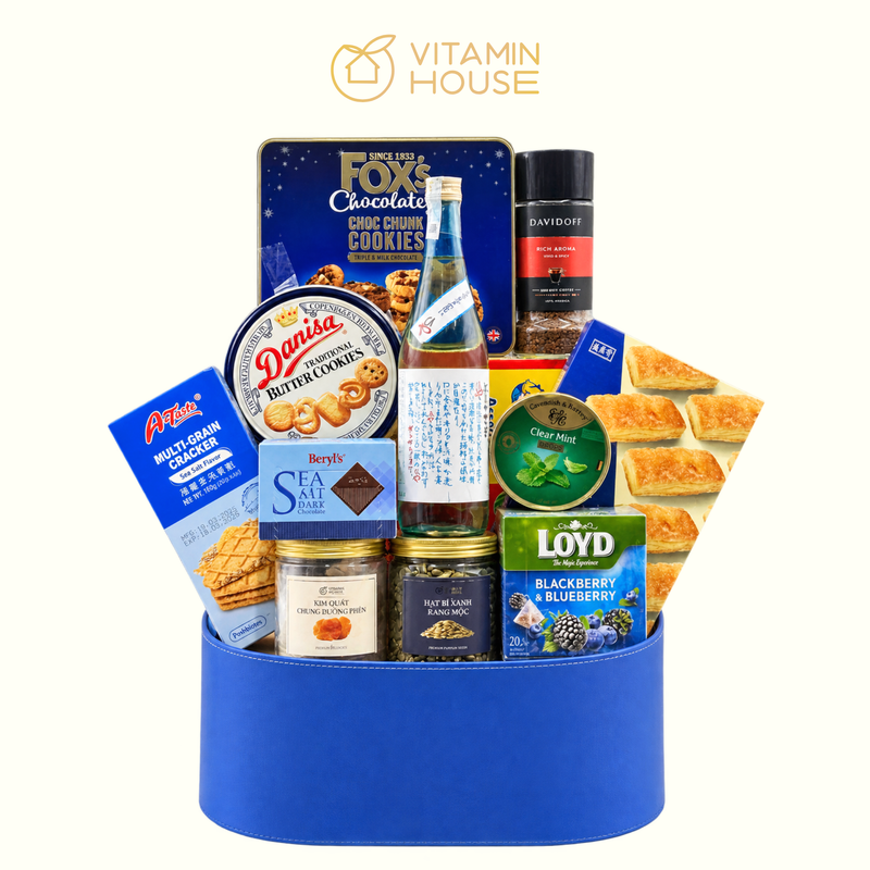 Giỏ Quà Tết Khai Xuân Vạn Phúc 20 Vitamin House