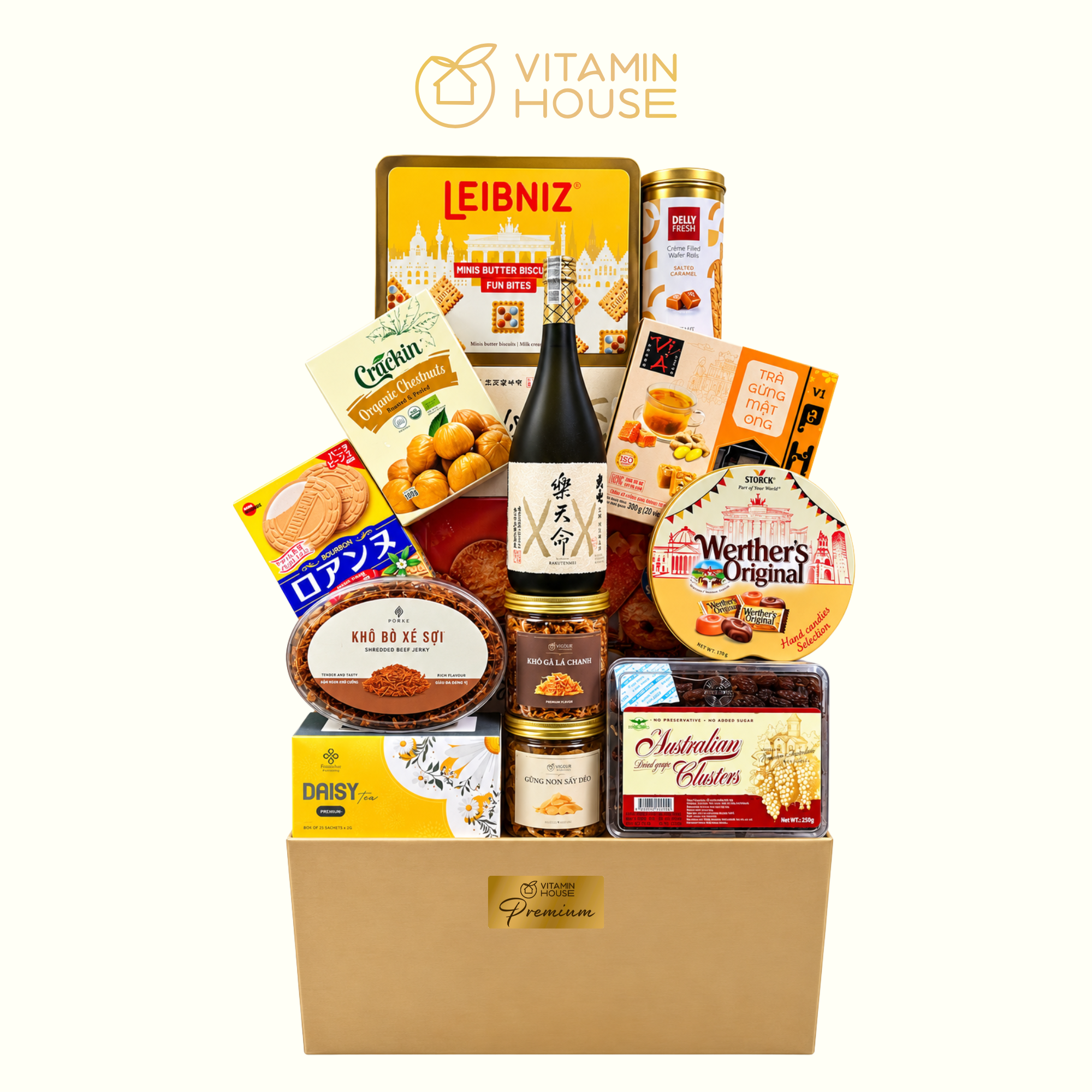 Giỏ Quà Tết Khai Xuân Vạn Phúc 22 Vitamin House