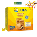 Bánh Qui Kẹp Nhân Bơ Đậu Phộng Julie's 120g