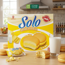 Bánh Bông Lan Kem Solo Hộp 12 Cái 252g