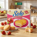Bánh Bông Lan Kem Solo Hộp 12 Cái 252g