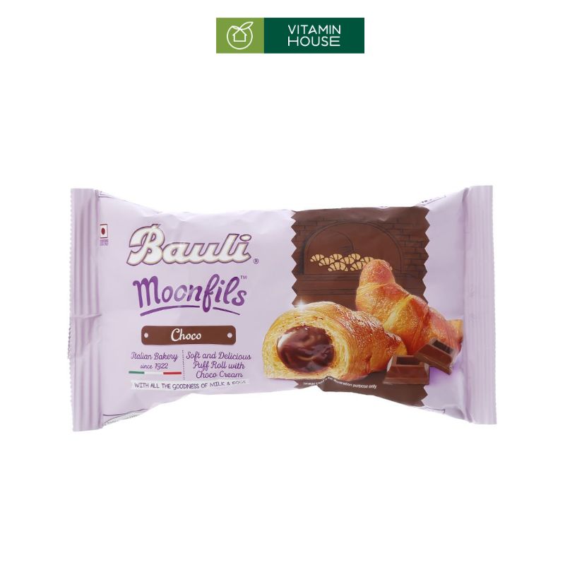 Bánh Mềm Sừng Bò Bauli Moonfils Ấn Độ Gói 45g