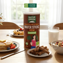 Bánh Ống Quế Sô Cô La Hữu Cơ NaturGreen Wafer Sticks Cacao Bio Tây Ban Nha Hộp 140g
