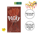 Bánh Pocky Nhân đôi Kem Chocolate (Restage) 39g x 120