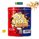 Bánh Quế Iyes Roll N Roll Hộp Thiếc Vị Socola Indonesia 150g