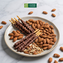 Bánh Que Pocky Hạt Nghiền Vị Hạnh Nhân Socola Đen 25g