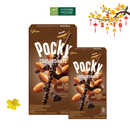 Bánh Que Pocky Hạt Nghiền Vị Hạnh Nhân Socola Đen 25g