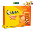 Bánh Qui Kẹp Nhân Bơ Đậu Phộng Julie's 150g Hộp Giấy