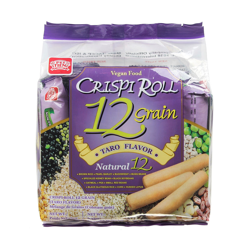 Gói Bánh Xốp Cuộn Giòn 12 Loại Ngũ Cốc Pie Tien 180g Đài Loan( Đủ Vị)
