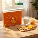 Bánh Quy Hành Kenju Kim Cương Hộp Giấy 360g (Cam)