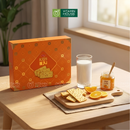 Bánh Quy Hành Kenju Kim Cương Hộp Giấy 360g (Cam)