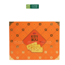 Bánh Quy Hành Kenju Kim Cương Hộp Giấy 360g (Cam)