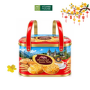 Bánh Quy Hạnh Nhân Mè A-Taste Nội Địa Trung Hộp 600g (Đỏ)
