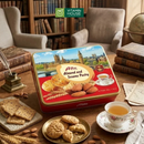 Bánh Quy Hạnh Nhân Mè Lâu Đài A-Taste Nội Địa Trung Hộp 624g