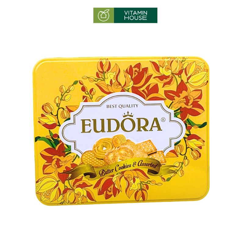 Bánh Quy Hỗn Hợp Eudora Hộp 206g(Xanh, Vàng)