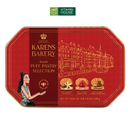 Bánh Quy Karens Bakery Puff Pastry Raspberry Đan Mạch Hộp 428g (Đỏ)