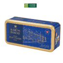 Bánh Quy Karens Puff Pastry Vanilla Đan Mạch Hộp 214g (Xanh)