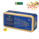 Bánh Quy Karens Puff Pastry Vanilla Đan Mạch Hộp 214g (Xanh)