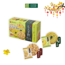 Bánh quy ngọt 4 vị tổng hợp Moegino Crispy Nut Cookies