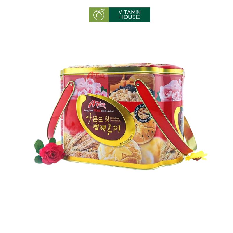 Bánh Quy Nướng A-Taste Hòa Quyện Tinh Tế Từ Các Loại Hạt
