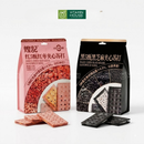 Bánh Quy Soda Dinh Dưỡng Kẹp Nhân Mè Đen & Táo Đỏ Huangji Gói 150g