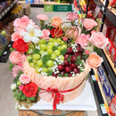 Bánh Sinh Nhật Trái Cây Tươi trang trí hoa Đẹp Mắt món quà Ý Nghĩa dành cho Ngày Sinh Nhật