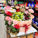 Bánh Sinh Nhật Trái Cây Tươi trang trí hoa Đẹp Mắt món quà Ý Nghĩa dành cho Ngày Sinh Nhật
