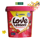 Bánh Wafer Jumbo Cuộn Kem Love Letters Julie's 705g