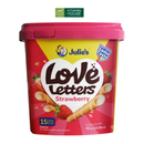 Bánh Wafer Jumbo Cuộn Kem Love Letters Julie's 705g