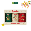 Bánh xốp Loacker Trio Delight Ý Hộp 212.5g