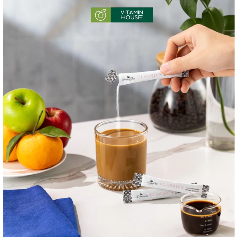 Bột Kem Cà Phê Hòa Tan Mövenpick Classics Đức Hộp 15 Gói Thơm Béo