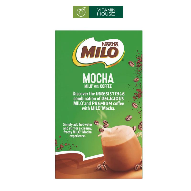 Mocha Bot Bột Milo Mocha Úc Hộp 136g