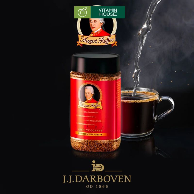 Cà Phê Hòa Tan Mozart Đức Hộp 100g Tinh Hoa Cà Phê Đức