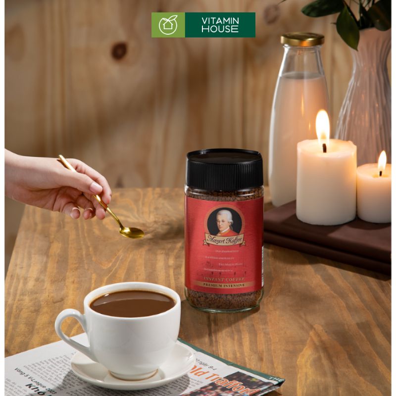 Cà Phê Hòa Tan Mozart Đức Hộp 100g Tinh Hoa Cà Phê Đức