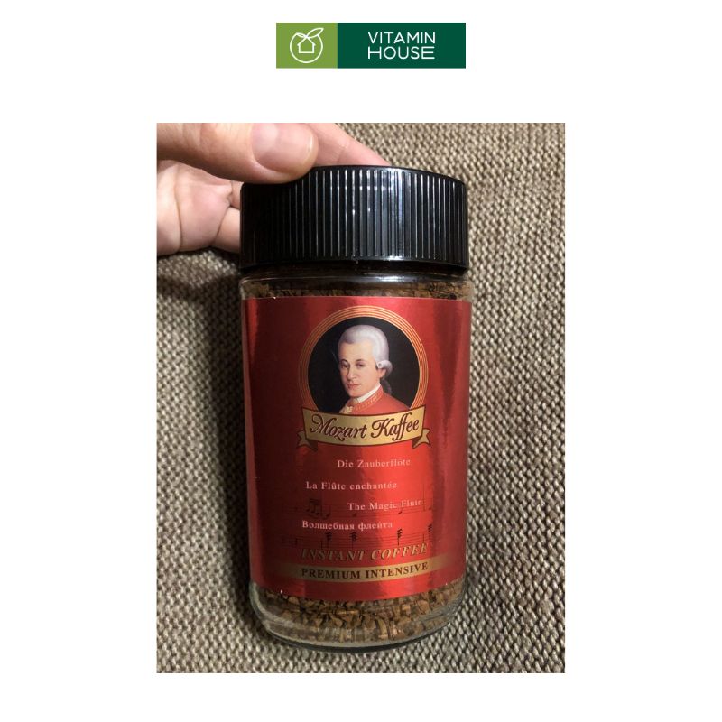 Cà Phê Hòa Tan Mozart Đức Hộp 100g Tinh Hoa Cà Phê Đức