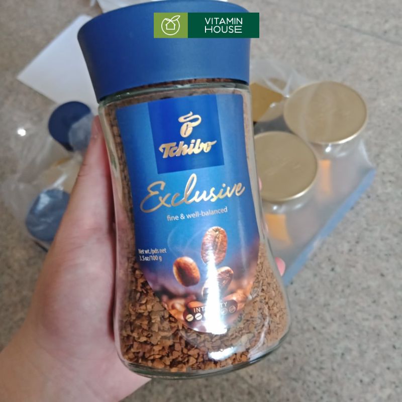 Hộp Cà Phê Hòa Tan Tchibo Exclusive Đức 100g