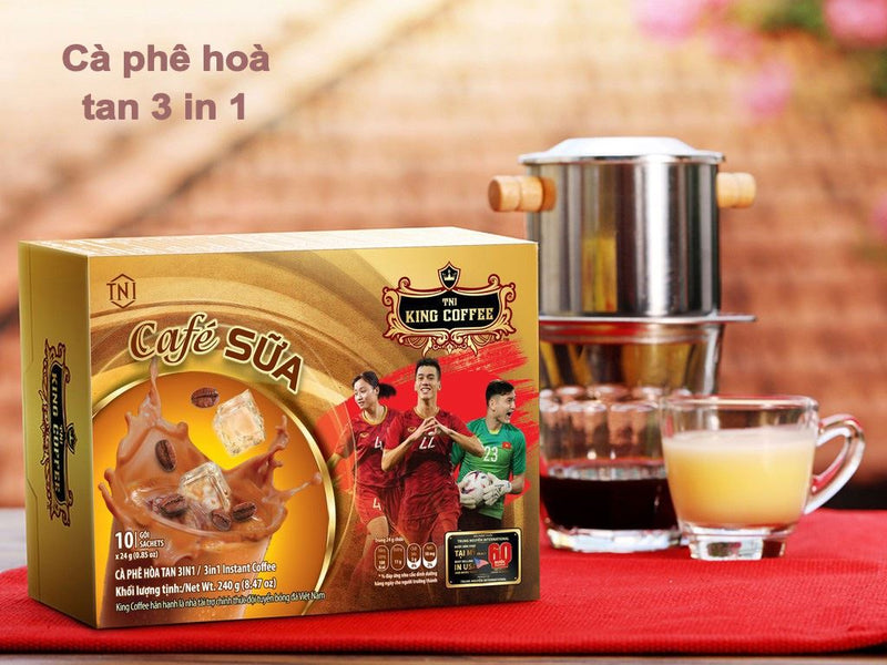 Cà Phê Sữa Hoà Tan 3in1 TNI King Coffee 240g