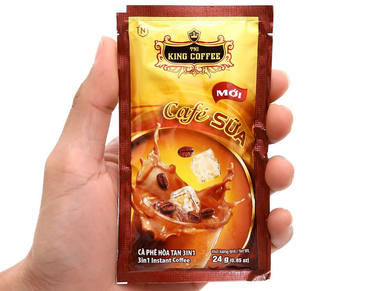 Cà Phê Sữa Hoà Tan 3in1 TNI King Coffee 240g