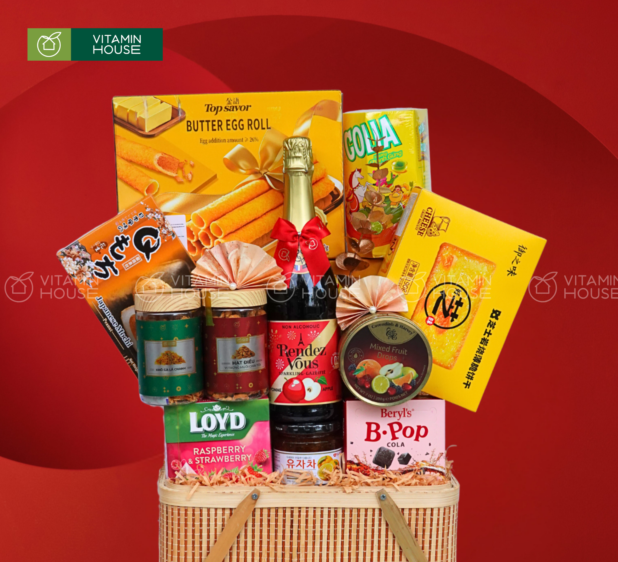 Giỏ Quà Tết Xuân An Nhiên 04