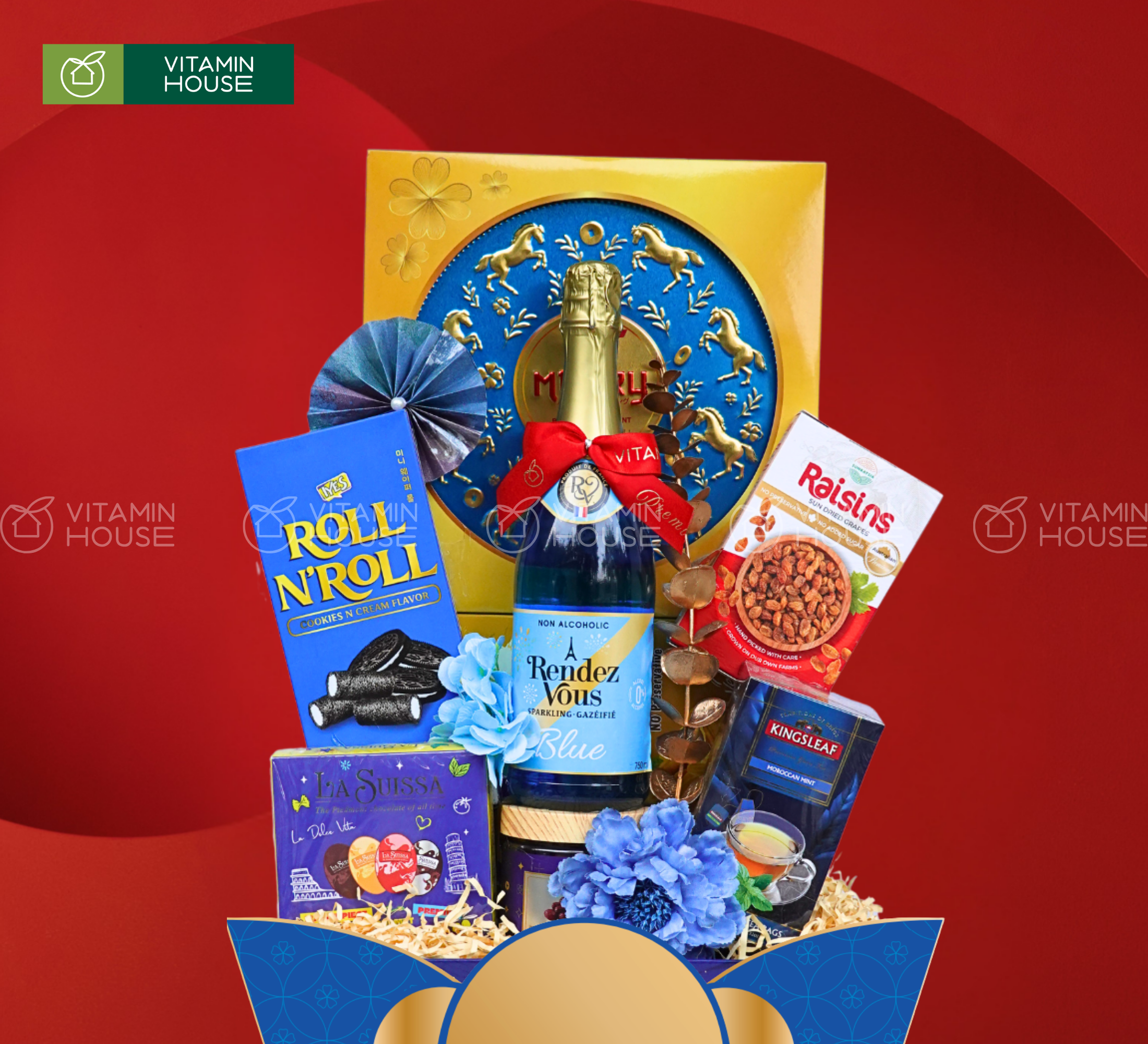 Giỏ Quà Tết Xuân Sum Vầy 15