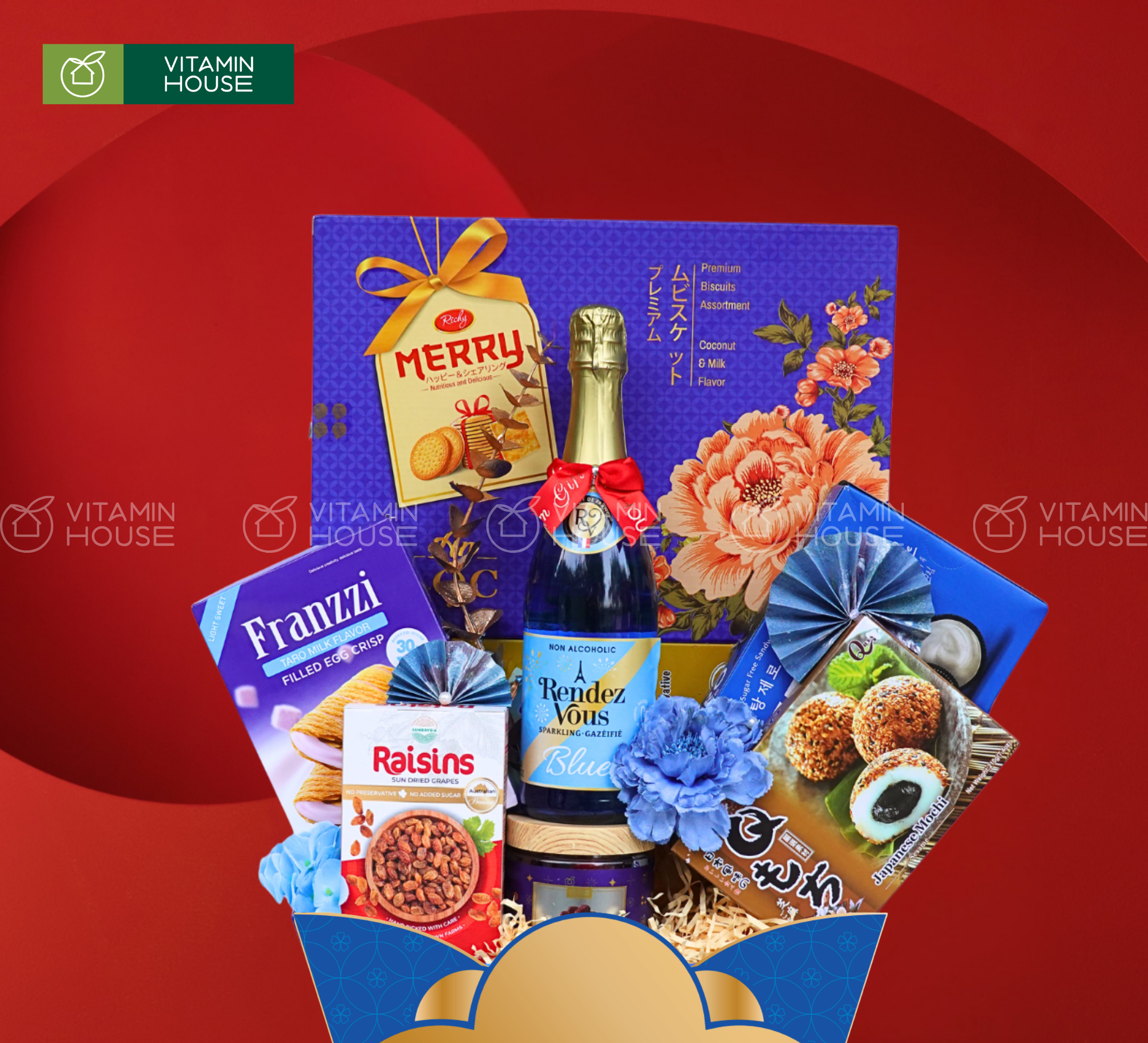 Giỏ Quà Tết Xuân Sum Vầy 18