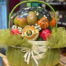 Giỏ Quà Trái Cây Kiwi, Nho, Táo Nhập Khẩu Nhớ Ơn Thầy Cô