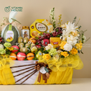 Giỏ Quà Trái Cây Cherry, Dưa Lưới, Kiwi Nhập Khẩu Đi Lễ Chùa Thanh Tịnh
