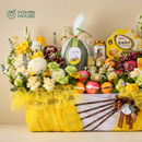 Giỏ Quà Trái Cây Cherry, Dưa Lưới, Kiwi Nhập Khẩu Đi Lễ Chùa Thanh Tịnh
