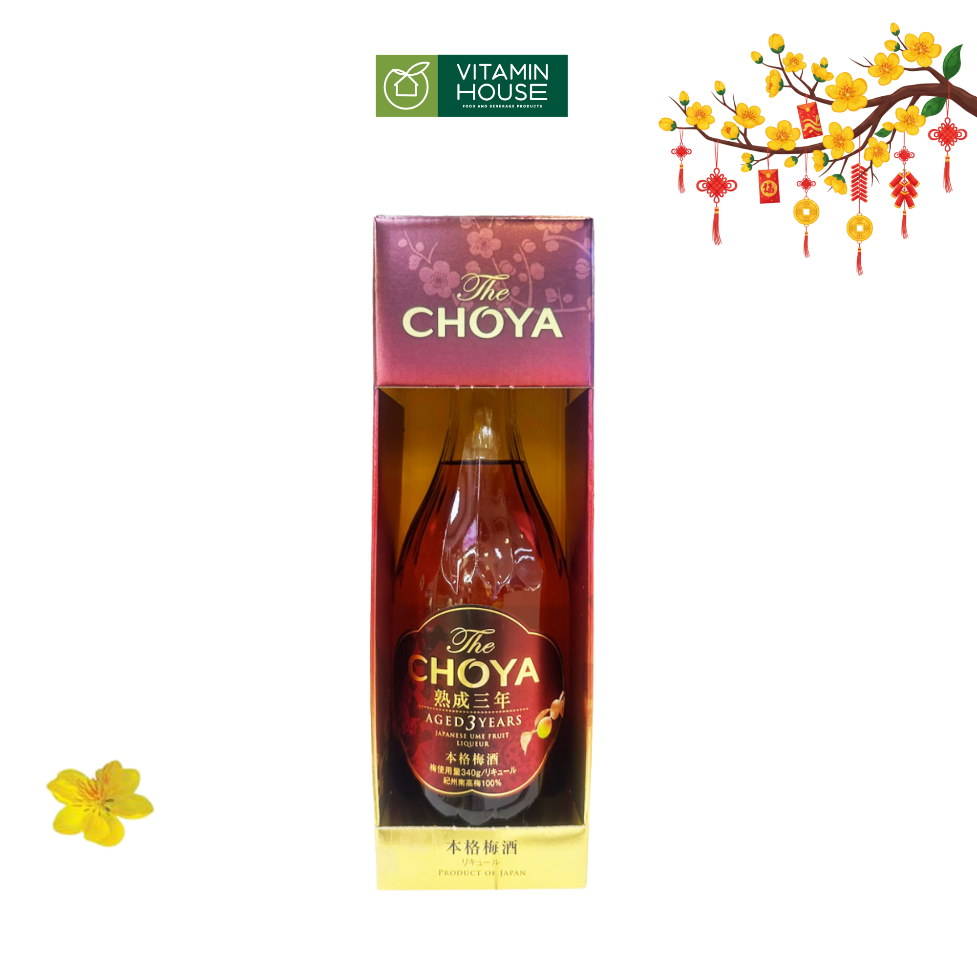 Rượu The Choya Aged 3 Years - 700ml